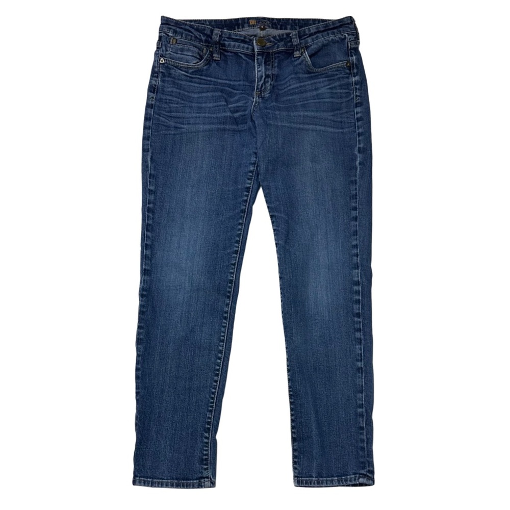 Chico's So Slimming Girlfriend Crop Jeans Dark Wash Size 0.5‎ (US 6)